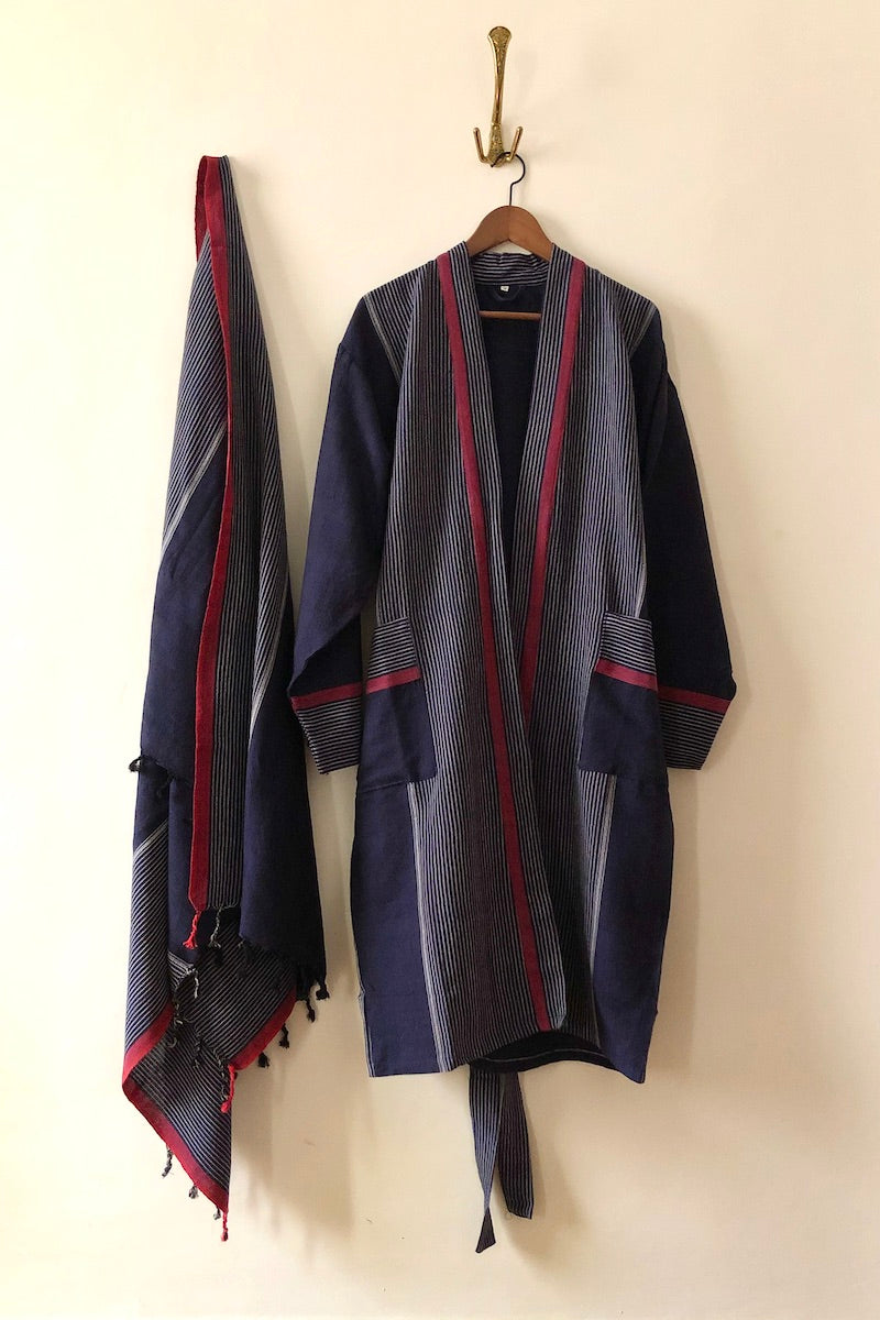 Aleppo towel and robe set